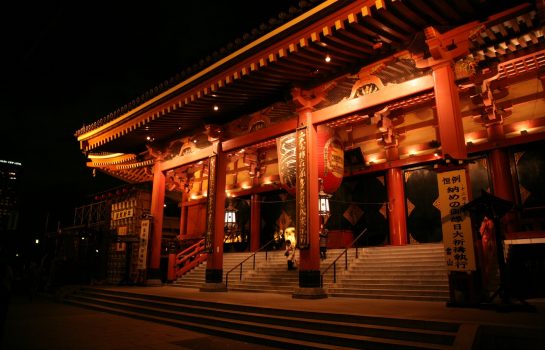 Senso-ji at night