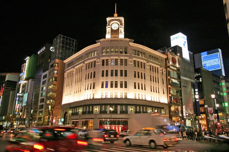 Ginza 4-Chome at night | Tokyo Photo Spots