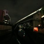 Sobu line at night